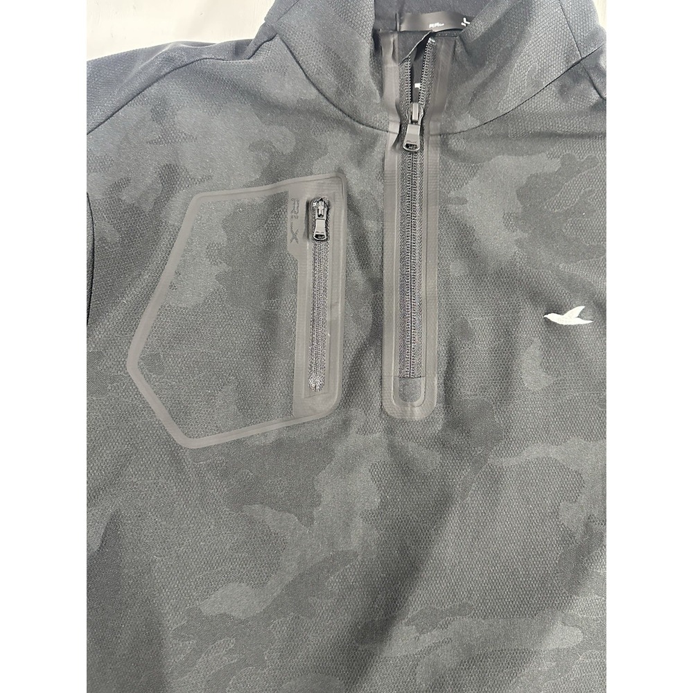 RLX Ralph Lauren Black Wicking 1/4 Zip Golf Athletic Pullover Size Large - Picture 4 of 12